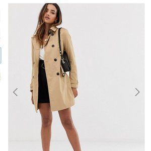Stradivarius Trenchcoat Camel Color Size M